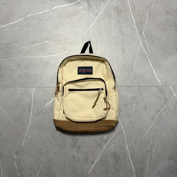 팔로워 특가 잔스포츠 스웨이드 가죽 백팩 가방