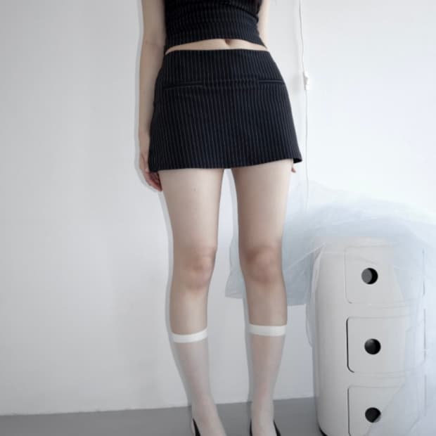 핀 스프라이트 미니 스커트