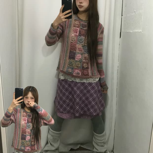 🌷빈티지 퍼플핑크 코디 세트 🌷