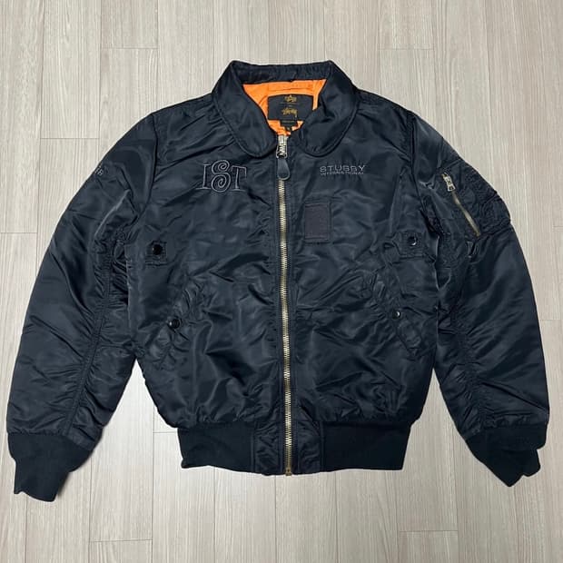 스투시 X 알파인더스트리 B-15 자켓