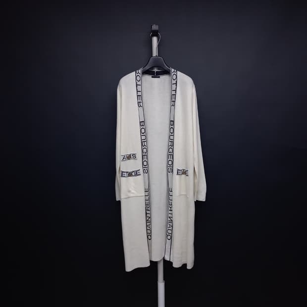 새 시슬리 춘추동 롱 니트 가디건 F 44-77