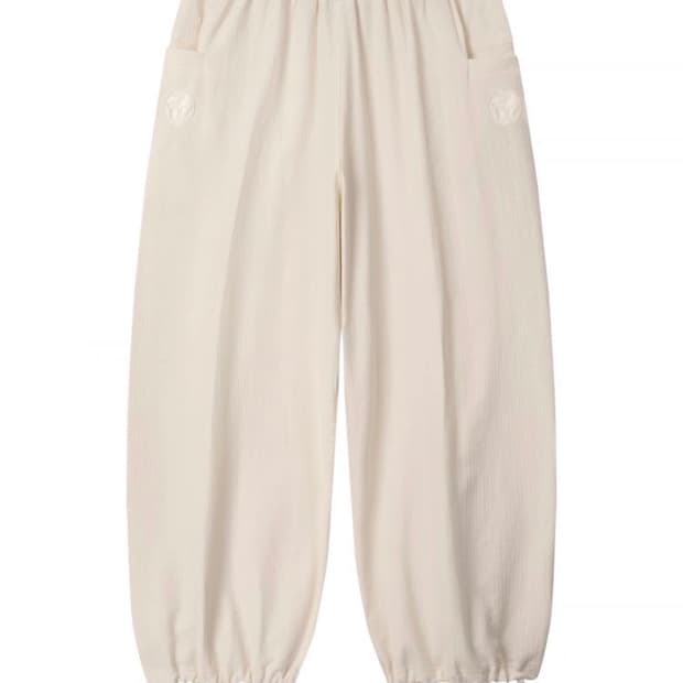 어스지구 UNISEX HANBOK PANTS IVORY