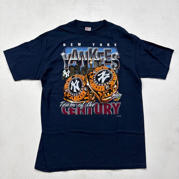 90s New York Yankees Tee (navy)