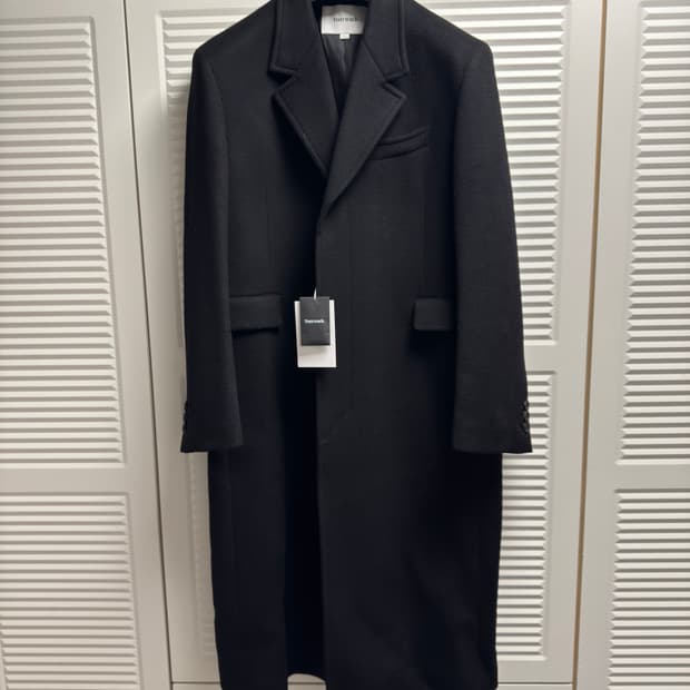 토니웩 울앤캐시미어 싱글코트