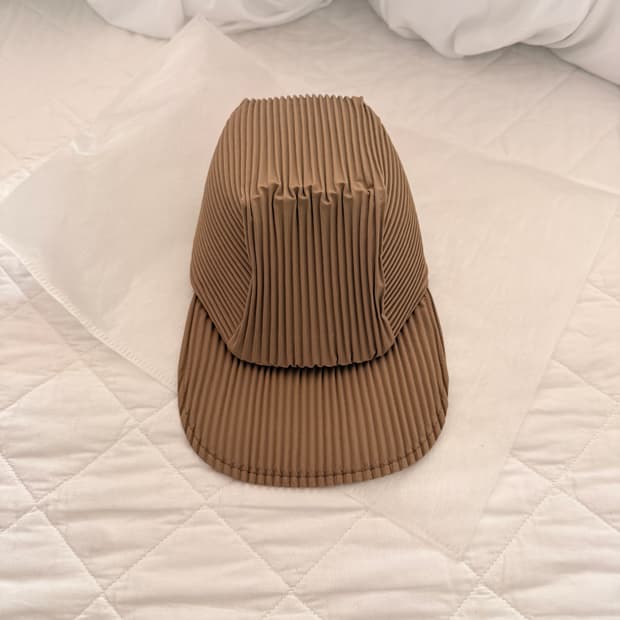 이세이미야케 옴므플리세 모자