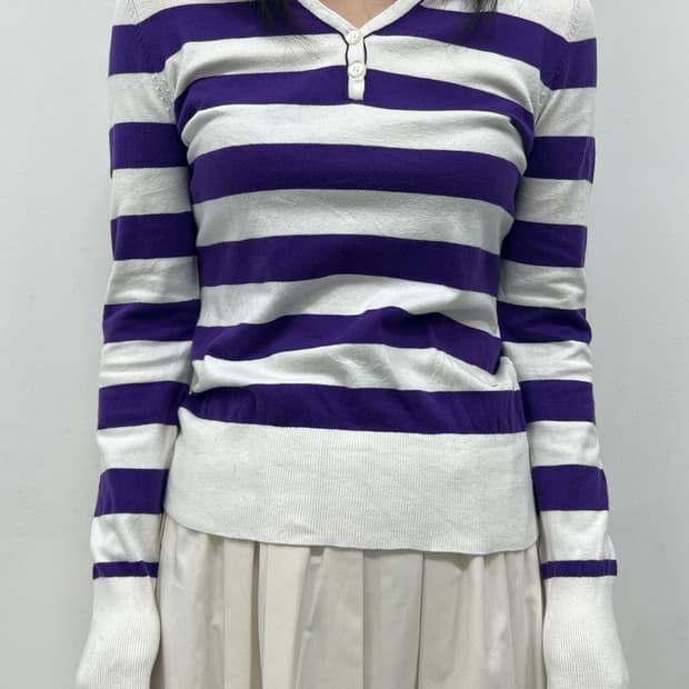 nike stripe slim top