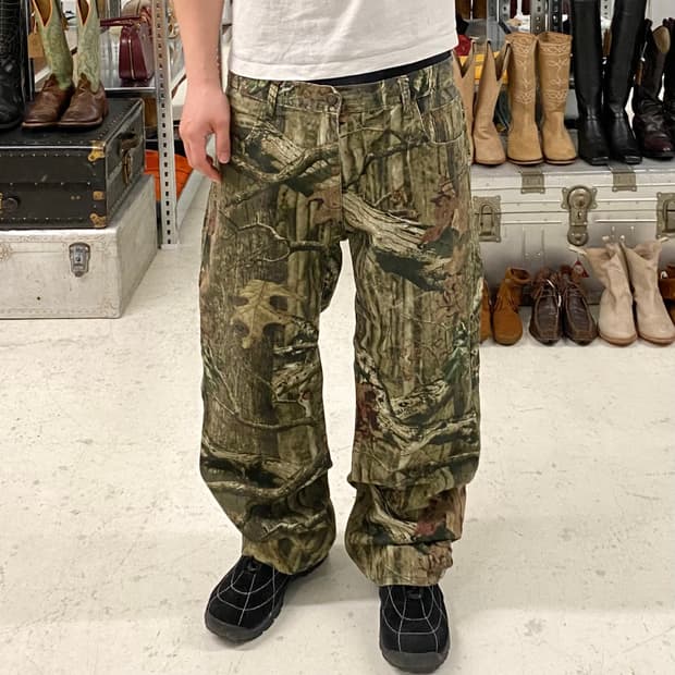 90~00s MOSSY OAK real tree pants