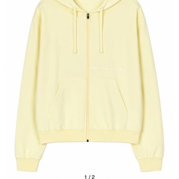 [2]enorum Rum Hoodie Zip-up lemon butter