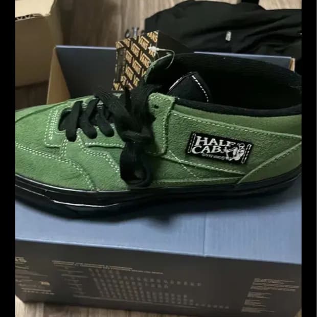 반스 하프캡 270 그린