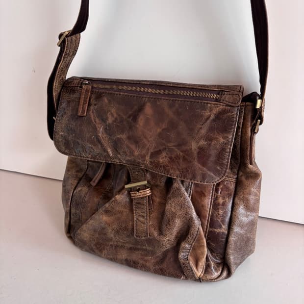 Vintage Curie Leather Bag