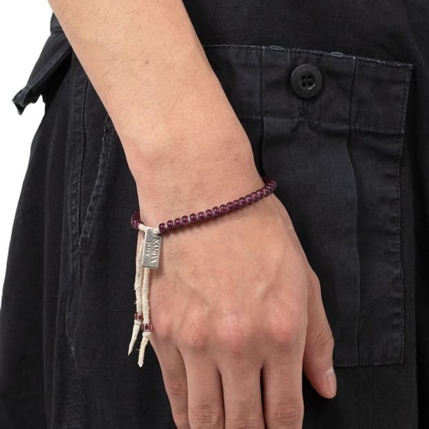 Kamiya 카미야 비즈 팔찌 Glass Bead Bracelet