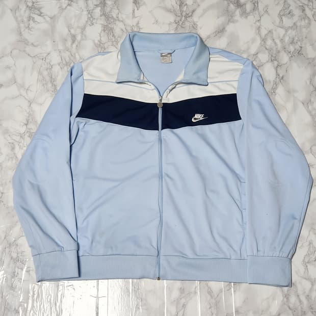 2XL 나이키 스카이블루 트랙탑 트레이닝 져지 자켓