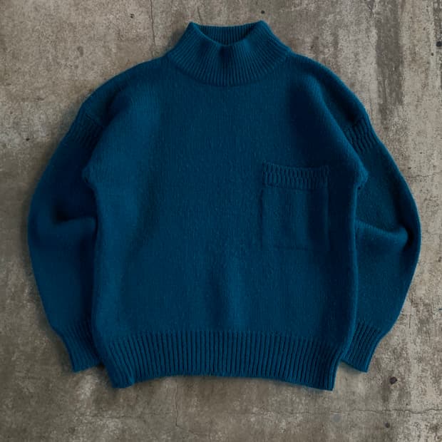 80s 갭 모크넥 울 스웨터