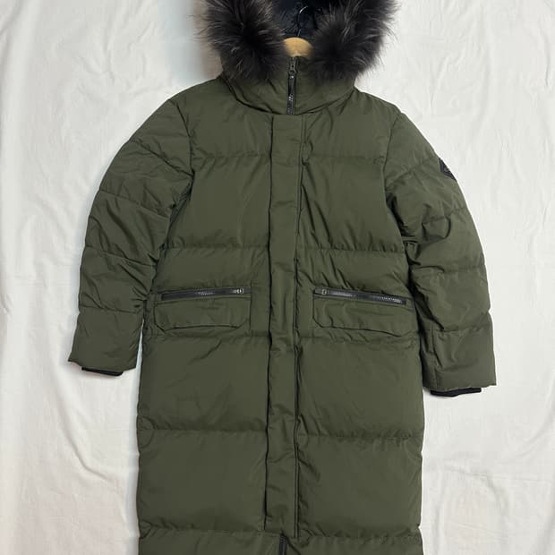 아이더 여성 덕다운 롱패딩