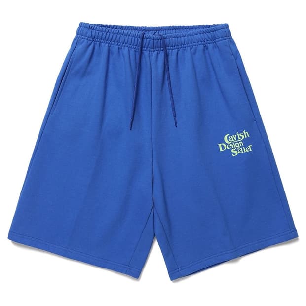 카비시 SELLER LOGO SHORTS 쇼츠 바지 블루 M