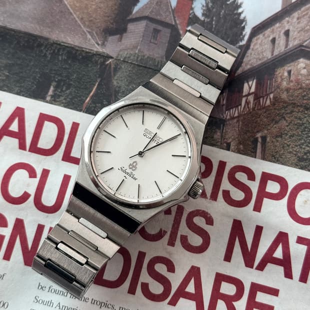 세이코 Seiko 쿼츠 Silverwave 