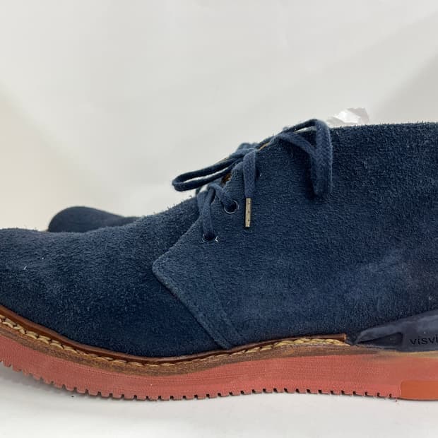 비즈빔 뉴웰 네이비 스웨이드 츄카 부츠 9.5