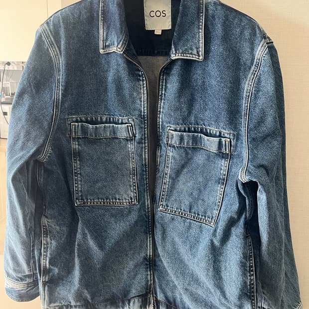 COS 코스 남자 데님 자켓 XL