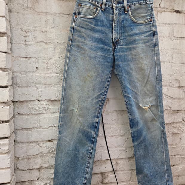 90's 리바이스 502xx 셀비지 데님팬츠 