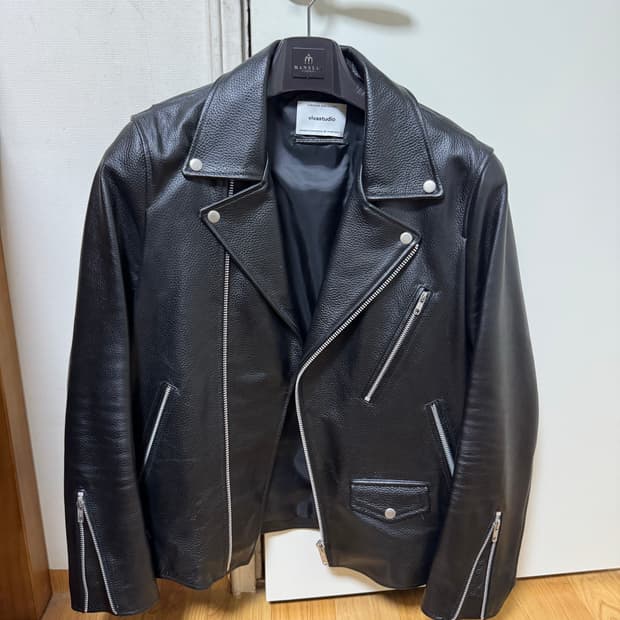 [M] 비바스튜디오 라이더 가죽 자켓
