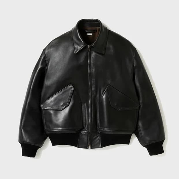 아프레쎄 레더 cwu-45 플라이트 자켓 3