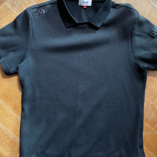 WAAC 남성 블랙 반팔티셔츠 (100)