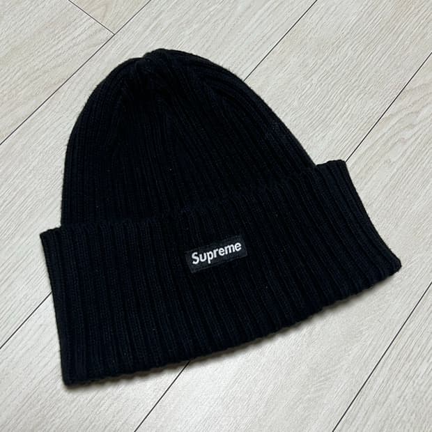슈프림 오버다이드 비니 블랙