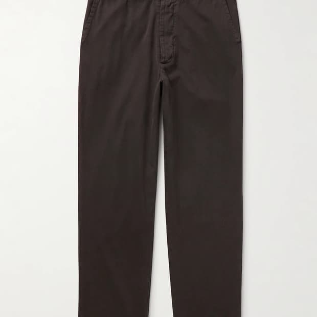 THE ROW(더로우) Ottis Straight-Leg Cotton