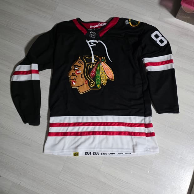 시카고 블랙호크스 NHL 아이스하키 져지