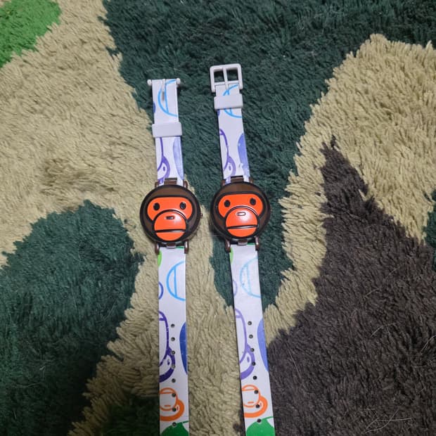 [OS] 베이프 베이비마일로 잡지부록 마일로 페이스 시계