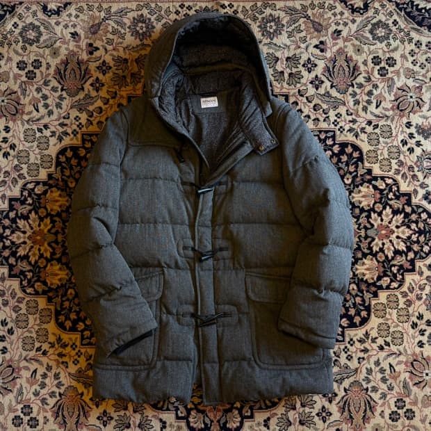 아르마니 꼴레지오니 패딩 코트 100