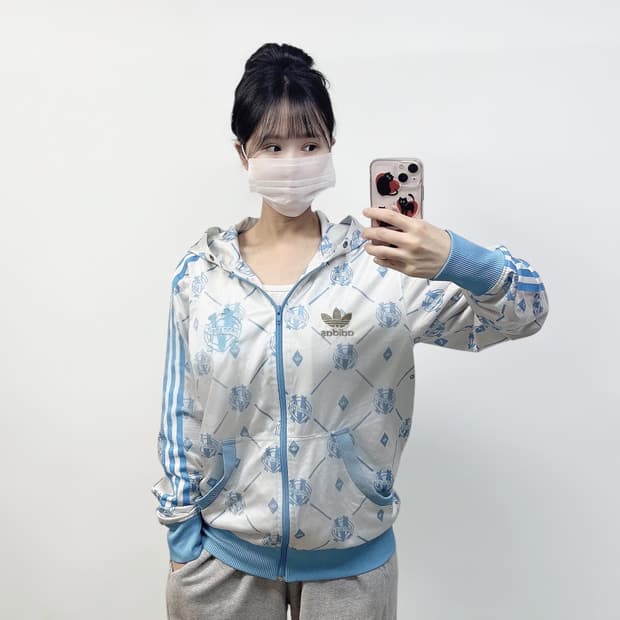 아디다스 마르세유 트랙 후드 집업 져지