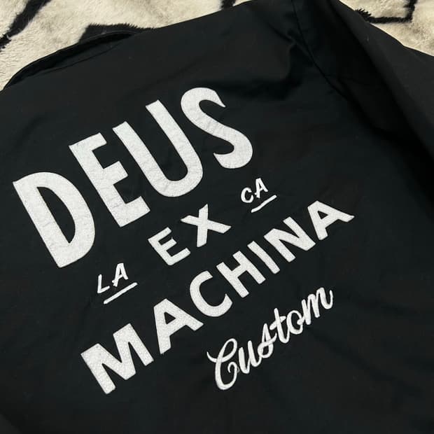 [XL]데우스 엑스 마키나 워크자켓/블랙