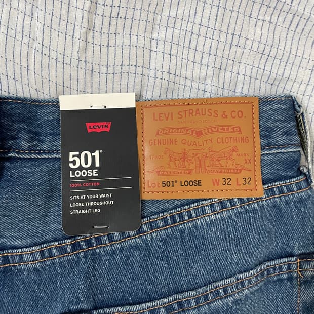 리바이스 501 루즈핏 W32 L32(착샷있음)