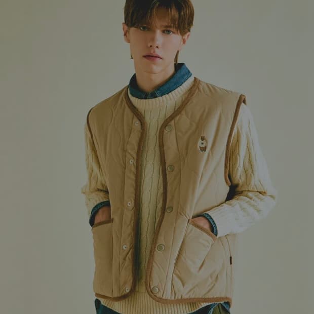 XL ) 후아유 스티브 퀼팅 베스트