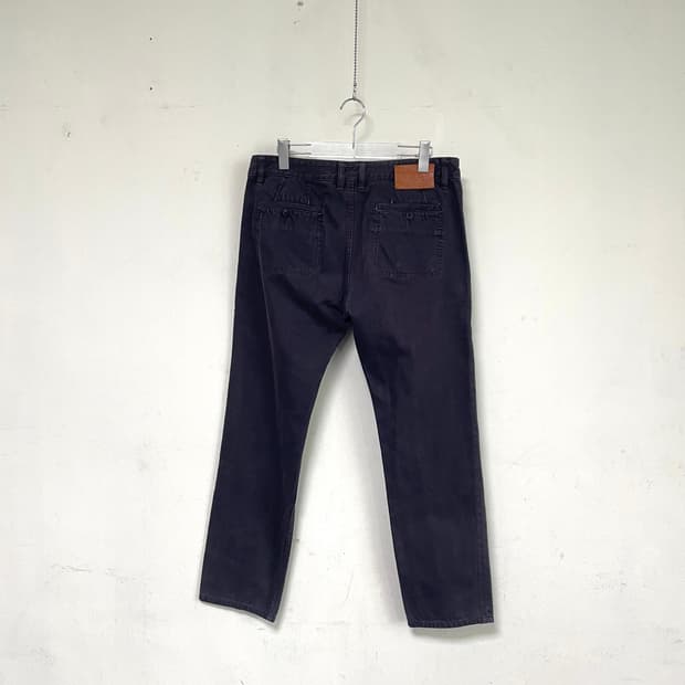 [50] 우영미 포켓 디테일 가먼트 다잉 데님 팬츠 스트레이트핏