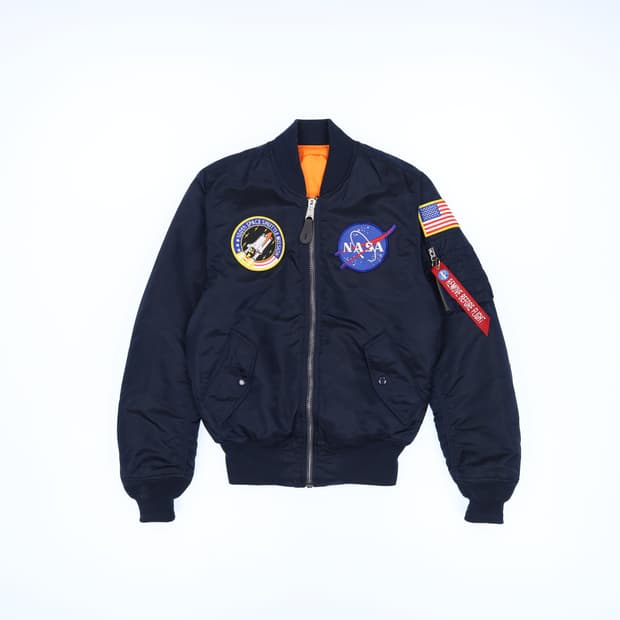 [XS] 알파인더스트리 나사 마원성조기 플라이트 항공 점퍼 N7087