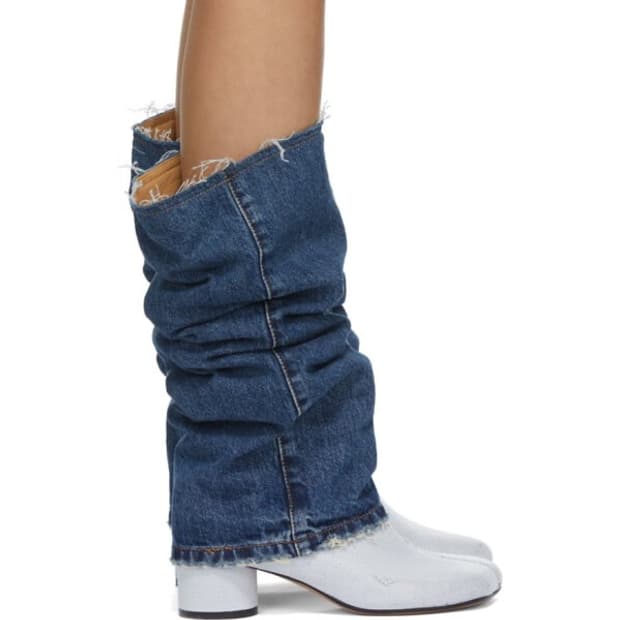 MM6 over knee boots 37