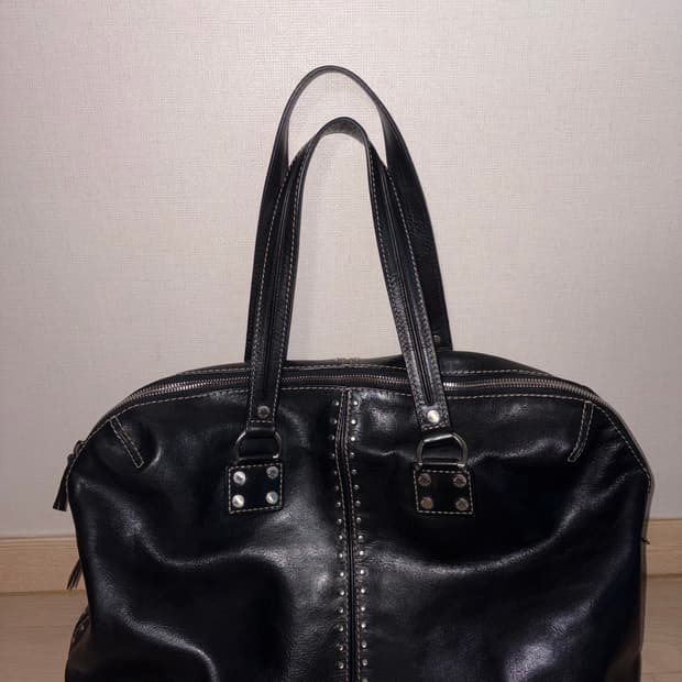 마이클코어스 y2k 스터드백 숄더백 빅 가죽 가방