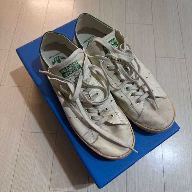 (44)발렌시아가 X 아디다스 스탠 스미스 원 아웃 화이트 그린