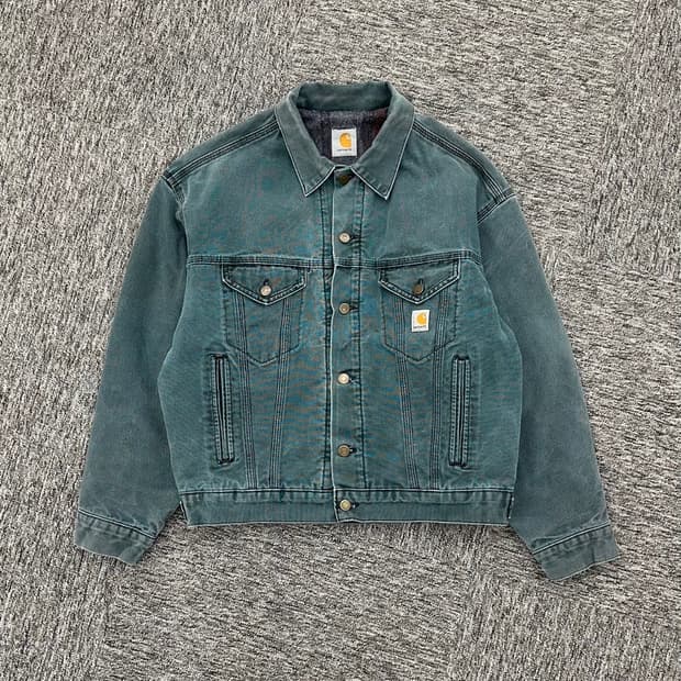 (M)90'S 칼하트 트러커 자켓-M754