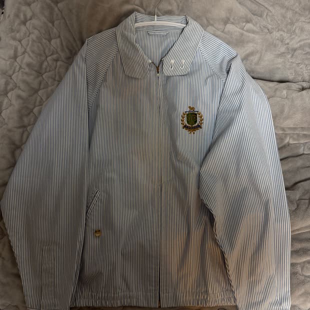 [L] 제이프레스 스트라이프 바라쿠다 자켓
