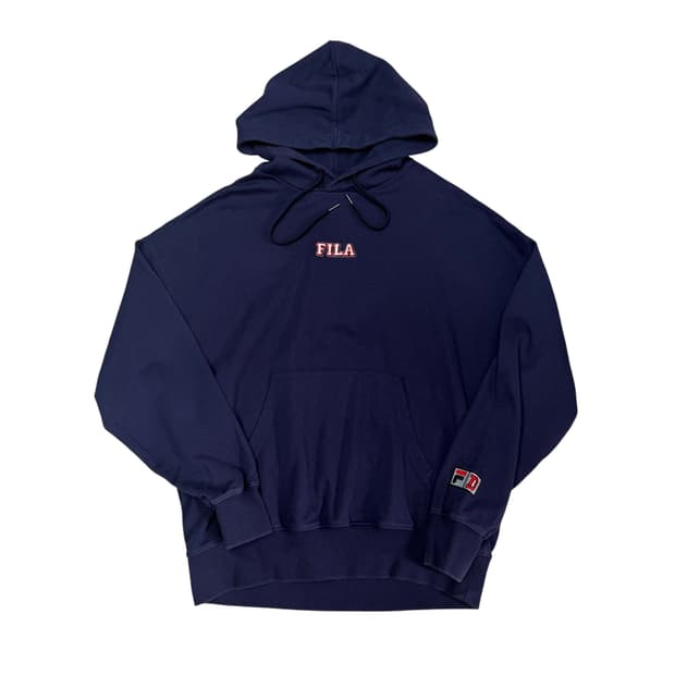 휠라 x 두산베어스 후드티