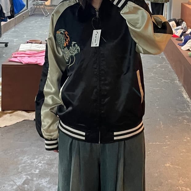 JPN빈티지 용자수 스카잔 자켓 H1920