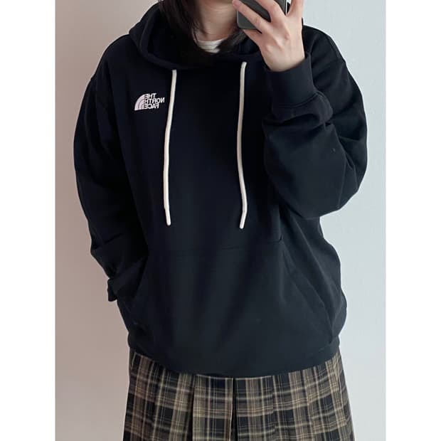 노스페이스 후드티