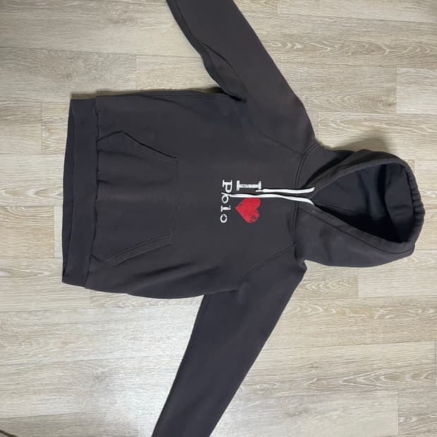 I Love polo후드티