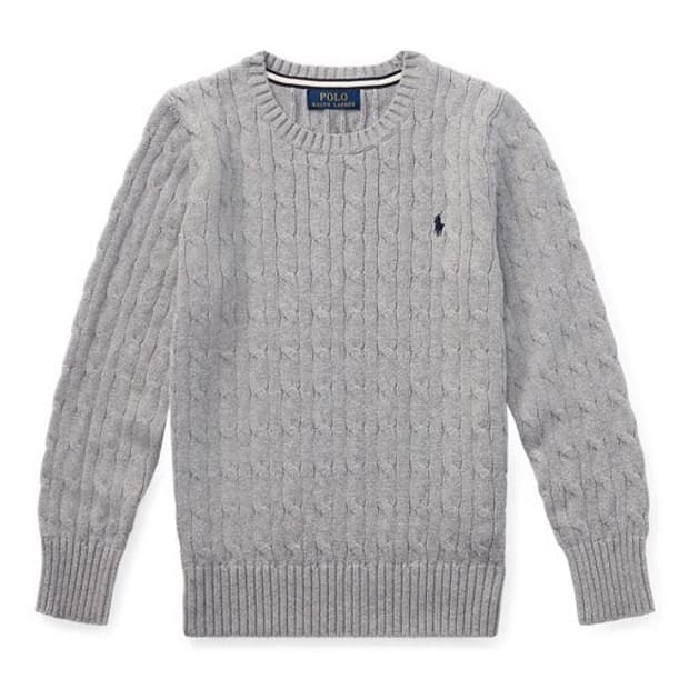 [새상품] 폴로 보이즈 꽈배기 니트 