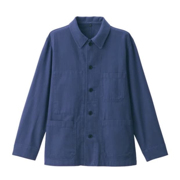 muji무인양품 케이폭혼방헤링본 커버올 초어자켓 구매