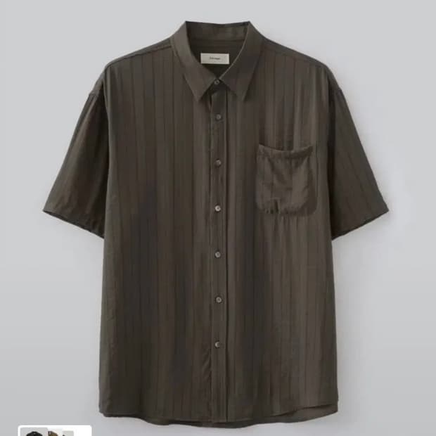 파브레가 소나 스트라이프 하프 셔츠