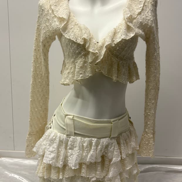 Cecle Mcbee 크롭 가디건